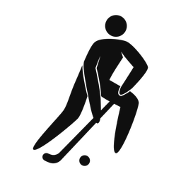 Field Hockey Player - Male | Strike | Silhouette | v1