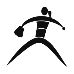 Softball Pitcher - Female | Motion | Silhouette | v1