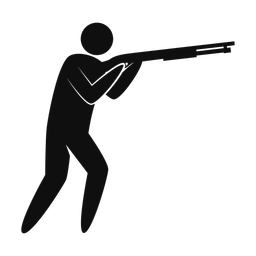 Skeet Shooting - Male | Strike | Silhouette | v1