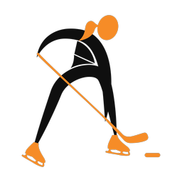 Ice Hockey Player - Female | Motion | 2 Colored | v4