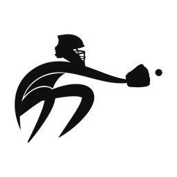 Baseball Catcher - Male | Motion | Silhouette | v2