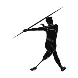 Para Javelin Throw - Male | Promax | Silhouette | v1