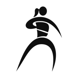 Karate - Female | Motion | Silhouette | v4