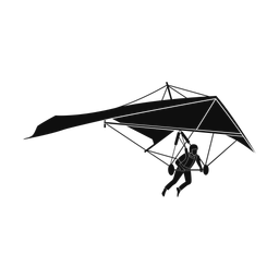 Hang Gliding - Male | Promax | Silhouette | v1