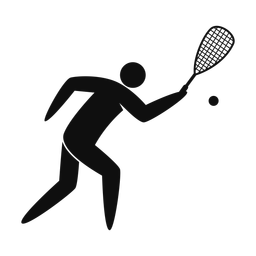 Squash - Male | Strike | Silhouette | v1