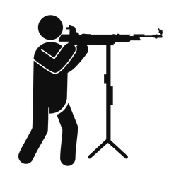 Air Rifle - Male | Round | Silhouette | v1