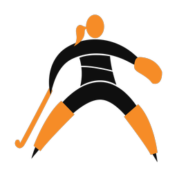 Field Hockey Goalie - Female | Motion | 2 Colored | v1
