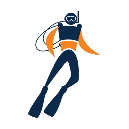 Scuba Diving - Male | Motion | 2 Colored | v1