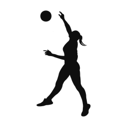 Volleyball - Female | Classic | Silhouette | v5