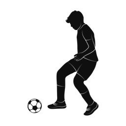 Soccer Player - Male | Promax | Silhouette | v2