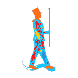 Marching Mace - Male | Splash | Colorful | v1
