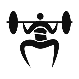 Power Lifter - Male | Motion | Silhouette | v1