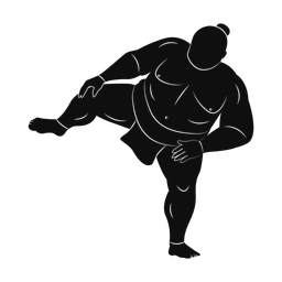 Sumo Wrestling - Male | Promax | Silhouette | v2