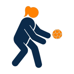 Soccer Goalie - Female | Round | 2 Colored | v3
