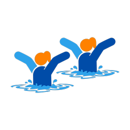 Synchronized Swimming - Female | Round | 3 Colored | v1