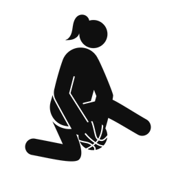 Basketball - Female | Round | Silhouette | v8