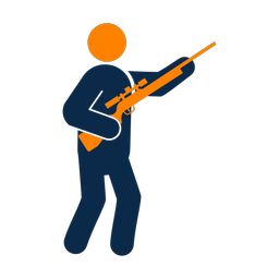 Hunting - Male | Round | 2 Colored | v3
