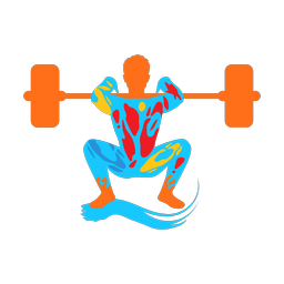 Power Lifter - Male | Splash | Colorful | v5