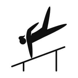 Uneven Bars - Female | Strike | Silhouette | v1