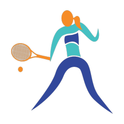 Tennis - Female | Motion | 3 Colored | v2
