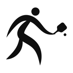 Pickleball - Male | Motion | Silhouette | v1