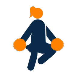 Cheerleader - Female | Round | 2 Colored | v3