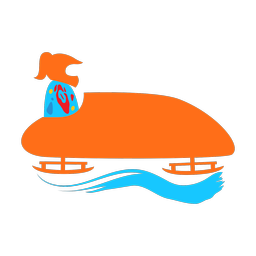 Bobsled Racing - Female | Splash | Colorful | v1