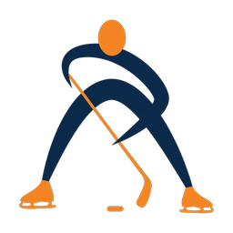 Ice Hockey Player - Male | Motion | 2 Colored | v2
