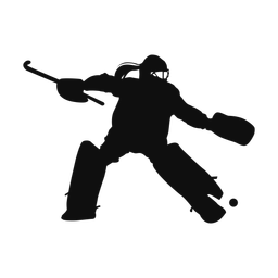 Field Hockey Goalie - Female | Classic | Silhouette | v1