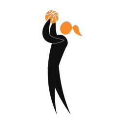 Basketball - Female | Motion | 2 Colored | v7