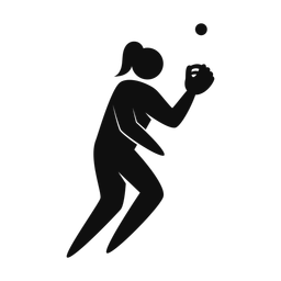 Softball Fielder - Female | Strike | Silhouette | v1