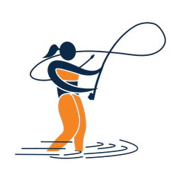 Fly Fishing - Female | Motion | 2 Colored | v1