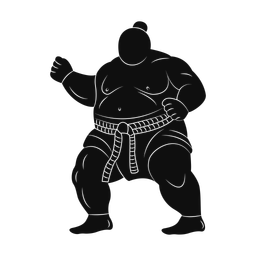 Sumo Wrestling - Male | Promax | Silhouette | v1