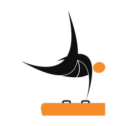 Pommel Horse - Male | Motion | 2 Colored | v7