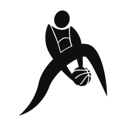 Basketball - Male | Motion | Silhouette | v5