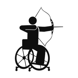 Para Archery - Male | Round | Silhouette | v1