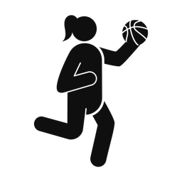Basketball - Female | Round | Silhouette | v7