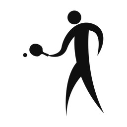 Table Tennis - Male | Motion | Silhouette | v1