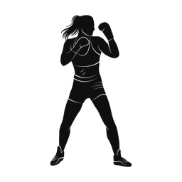 Boxing - Female | Promax | Silhouette | v3