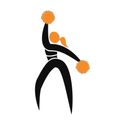 Cheerleader - Female | Motion | 2 Colored | v4
