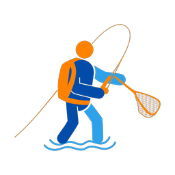 Fly Fishing - Male | Round | 3 Colored | v1
