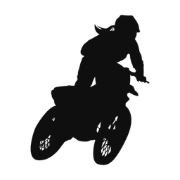 Motocross - Female | Classic | Silhouette | v1