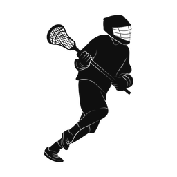 Lacrosse Player - Male | Promax | Silhouette | v3