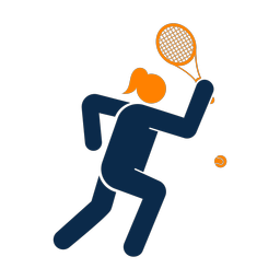 Tennis - Female | Round | 2 Colored | v6