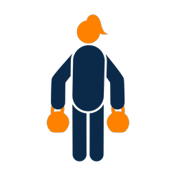 Cross Fit - Female | Round | 2 Colored | v1