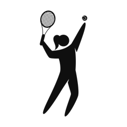 Tennis - Female | Strike | Silhouette | v3