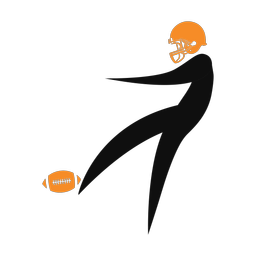 American Football Punter - Male | Motion | 2 Colored | v1