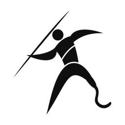 Para Javelin Throw - Male | Motion | Silhouette | v1