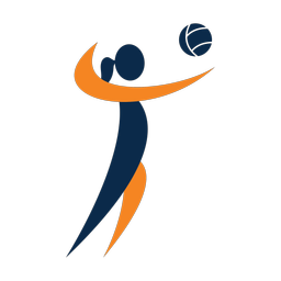 Volleyball - Female | Motion | 2 Colored | v2