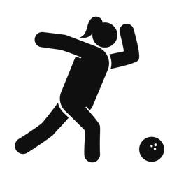 Bowling - Female | Round | Silhouette | v1